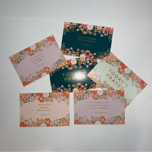 Prayer Cards 24 Daily Scriptures - Picture 2 of 7